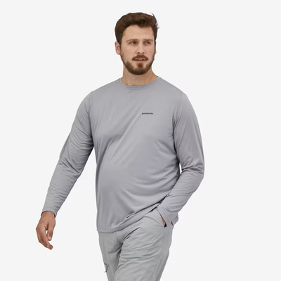Patagonia Capilene Cool Daily Fish Graphic Long Sleeve Men's