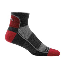 Darn Tough Darn Tough No-Cushion Lightweight Running 1/4-Height Sock Men's 1715