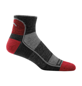 Darn Tough Darn Tough No-Cushion Lightweight Running 1/4-Height Sock Men's 1715
