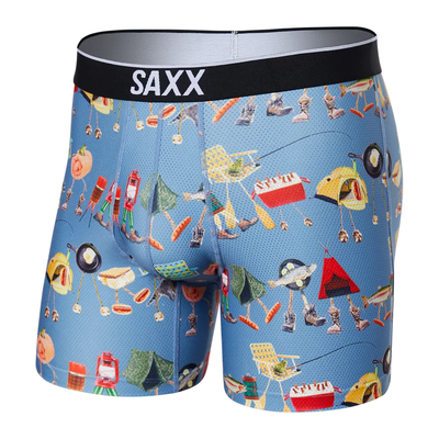 SAXX Men's Underwear – VOLT Boxer Briefs with Built-In BallPark