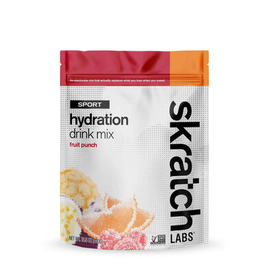 Skratch Labs Skratch Labs Sport Hydration Drink Mix, Fruit Punch, 440g