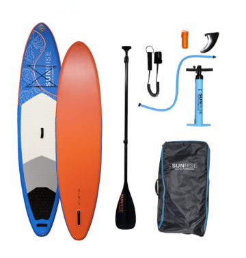Sunrise Stand Up Paddle Boards Sunrise 11'2" x 32" Cayman Brac Inflatable SUP w/ paddle
