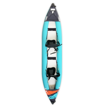 Tahe Sports Tahe Air Beach K2 Inflatable Kayak Package