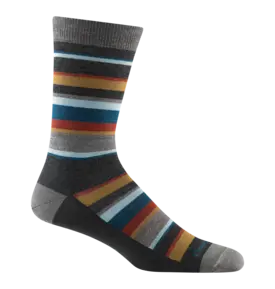 Darn Tough Darn Tough Druid No-Cushion Lightweight Lifestyle Crew Sock Men's 6090