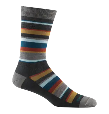 Darn Tough Darn Tough Druid No-Cushion Lightweight Lifestyle Crew Sock Men's 6090