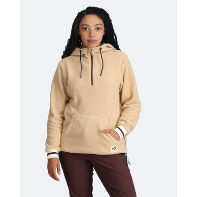 Casual Ladies Comfort Sweatshirt Zip Up Drawstring Thermal Lined