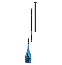 Starboard SUP Starboard Lima Tiki Tech Carbon 3pc Adjustable SUP Paddle, Blue, Size L, S35