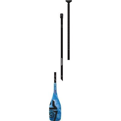 Starboard Lima Tiki Tech Carbon 3pc Adjustable SUP Paddle, Blue, Size L, S35