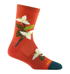 Darn Tough Darn Tough Blossom Crew Lightweight Lifestyle Sock Women's 6104