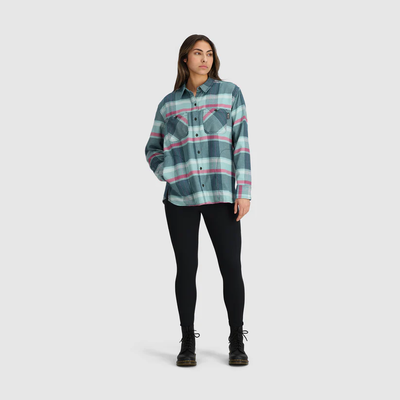 Outdoor Research Feedback Flannel Shirt Women's - Trailhead Paddle Shack