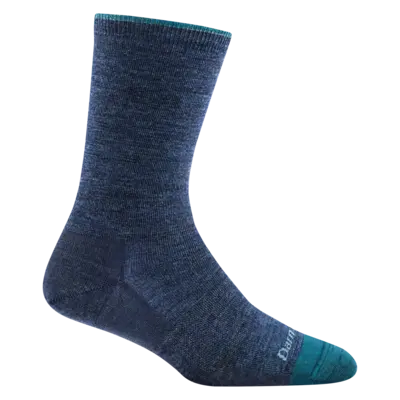 Darn Tough Solid Basic No-Cushion Lightweight Lifestyle Crew Sock Women's 6012