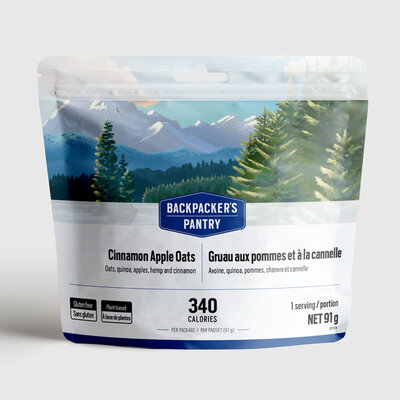 Backpackers Pantry Backpackers Pantry Cinnamon Apple Hot Oats & Quinoa Cereal - Single Serving