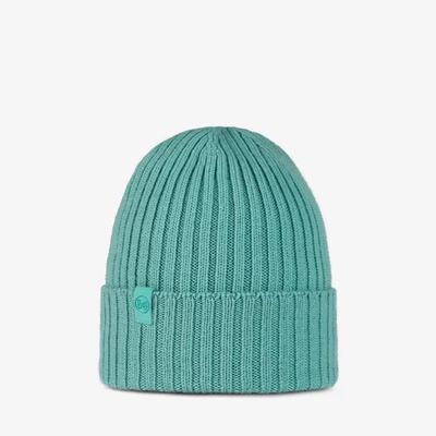 Buff Norval Knitted Hat Merino Wool