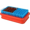 Swix Rectangular Bronze and Blue Nylon Combi Brush
