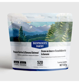 Backpackers Pantry Backpackers Pantry Peanut Butter & Banana Oatmeal - Single Serving