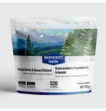 Backpackers Pantry Backpackers Pantry Peanut Butter & Banana Oatmeal - Single Serving