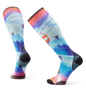 Smartwool Smartwool Ski Zero Cushion Ski Day Print OTC Socks 2144