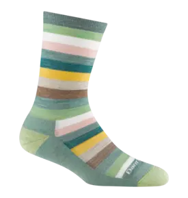 Darn Tough Darn Tough Mystic Stripe Cushioned Lightweight Lifestyle Crew Sock Women's 1644