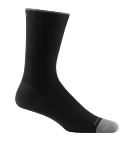 Darn Tough Darn Tough Solid No-Cushion Lightweight Lifestyle Crew Sock Men's 6032