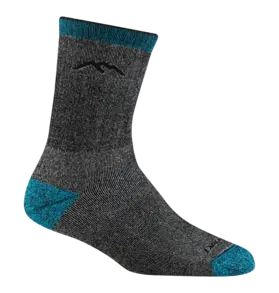 Darn Tough Mens Mountaineerin Over-the-Calf Heavyweight Hiking Sock- Smoke