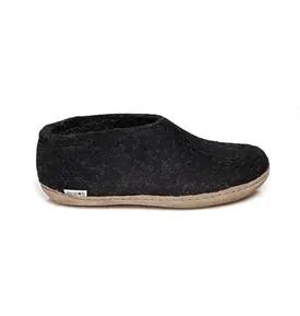 Glerups Glerups Felt Shoe With Leather Sole