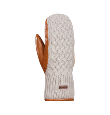 Kombi Kombi Ariana Leather and Knit Mitt Women's