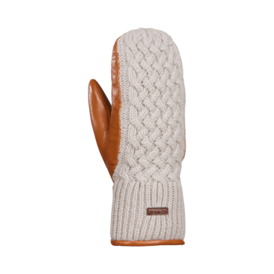Kombi Ariana Leather and Knit Mitt Women's