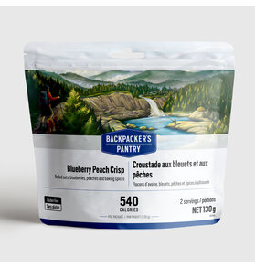 Backpackers Pantry Backpackers Pantry Blueberry Peach Crisp - Two Servings