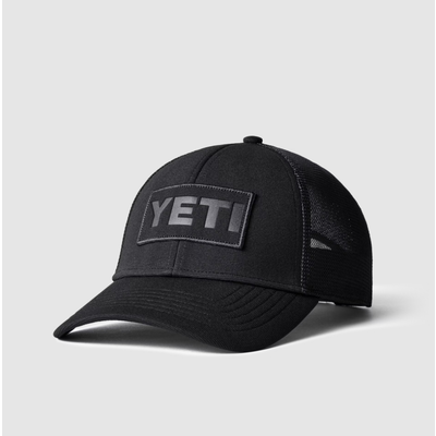 Yeti Yeti Patch Trucker Hat, Black