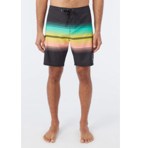O'Neill O'Neill Hyperfreak Heat Stripe Line 19" Board Short Men's