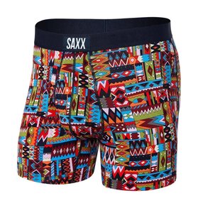 Saxx Ultra Soft Boxer Brief -Micro Stripe -Plum MSP