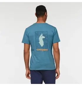 Cotopaxi Cotopaxi Llama Map Organic T-Shirt Men's