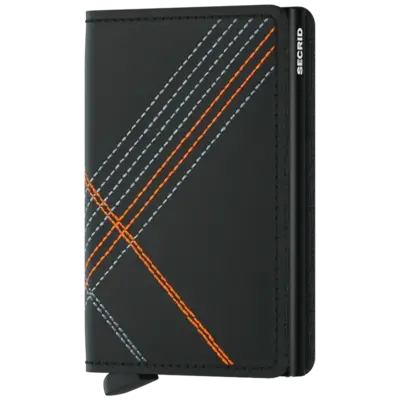 Secrid Slimwallet RFID Stitch Linea Orange