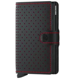 Secrid Secrid Miniwallet RFID Perforated Black-Red