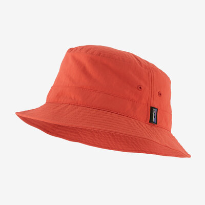 Crown Cap Wax-Coated Bucket Hat for Men - Brown - L/XL