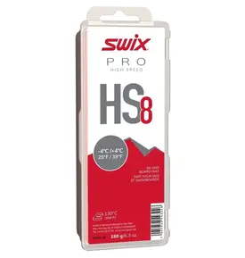 Swix Swix HS8 Red -4C to 4C Glide Wax, 60g