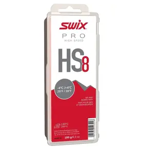 Swix Swix HS8 Red -4C to 4C Glide Wax, 60g