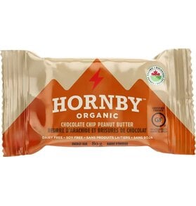 Hornby Organic Hornby Organic Chocolate Chip Peanut Butter Energy Bar 80g