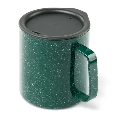 GSI GSI Glacier Stainless 15oz Camp Cup, Green Speckle