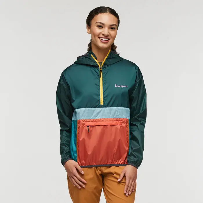 Half zip pullover windbreaker womens best sale