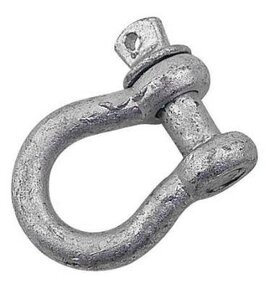 Sea-Lect Designs Sea-Lect Designs Galvanized Anchor Shackle-5/16 Inch Non Rated