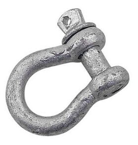 Sea-Lect Designs Galvanized Anchor Shackle-5/16 Inch Non Rated