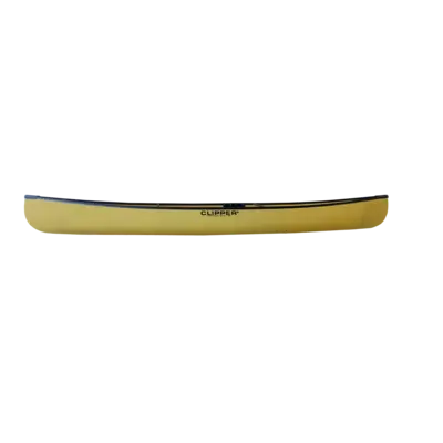 Clipper Canoe Caribou S 15'3" Ultralight, Black Trim Removable Contoured Yoke