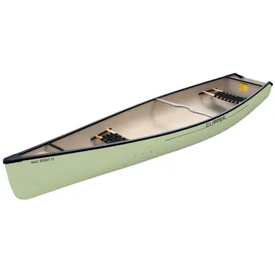Clipper Canoe Clipper Canoe MacKenzie Sport 15' Fiberglass Avocado