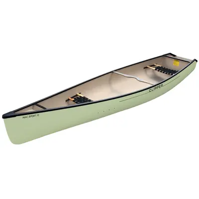 Clipper Canoe MacKenzie Sport 15' Fiberglass Avocado