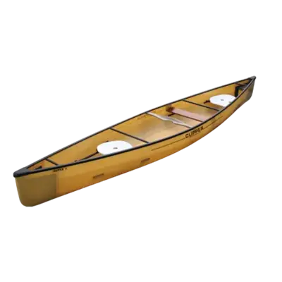 Clipper Canoe Tripper-S 16'6" Ultralight Kevlar Clear Black Trim
