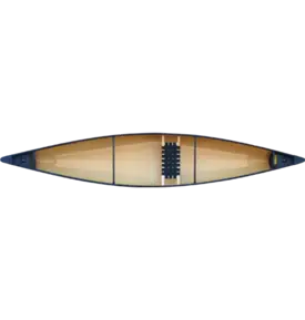 Clipper Canoe Clipper Canoe Prospector 14 Kevlar Avocado Black Trim