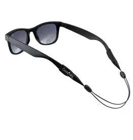 Cablz Cablz Zipz 12" XL Ends Adjustable Eyewear Retainer, Black
