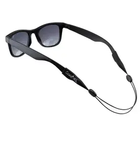 Cablz Cablz Zipz 14" XL Ends Adjustable Eyewear Retainer, Black