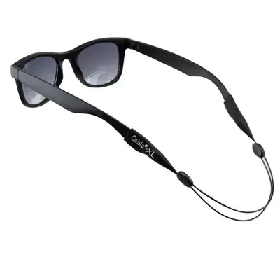 Cablz Zipz 14" XL Ends Adjustable Eyewear Retainer, Black